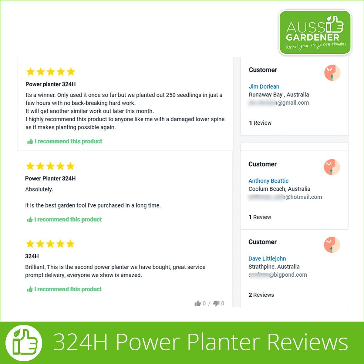 Power Planter™ 324H (Genuine USA made) Power Planter Power Planter Inc 