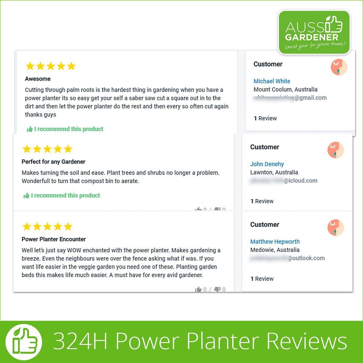 Power Planter™ 324H (Genuine USA made) Power Planter Power Planter Inc 