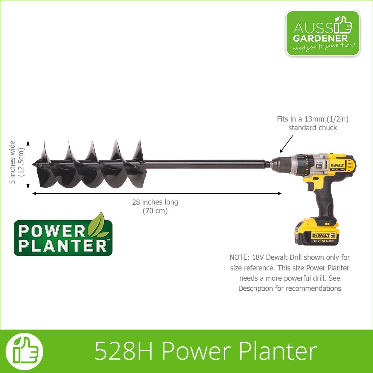 Power Planter 528H (Genuine USA made) — Aussie Gardener