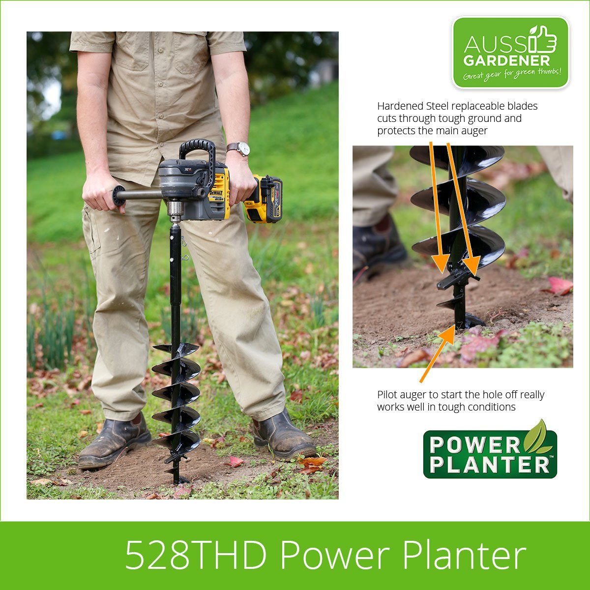 Power Planter 528THD Genuine USA made Aussie Gardener