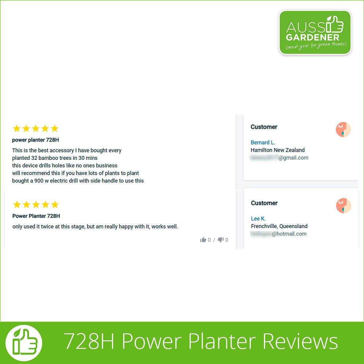 Power Planter 728H (Genuine USA made) Power Planter Power Planter Inc 