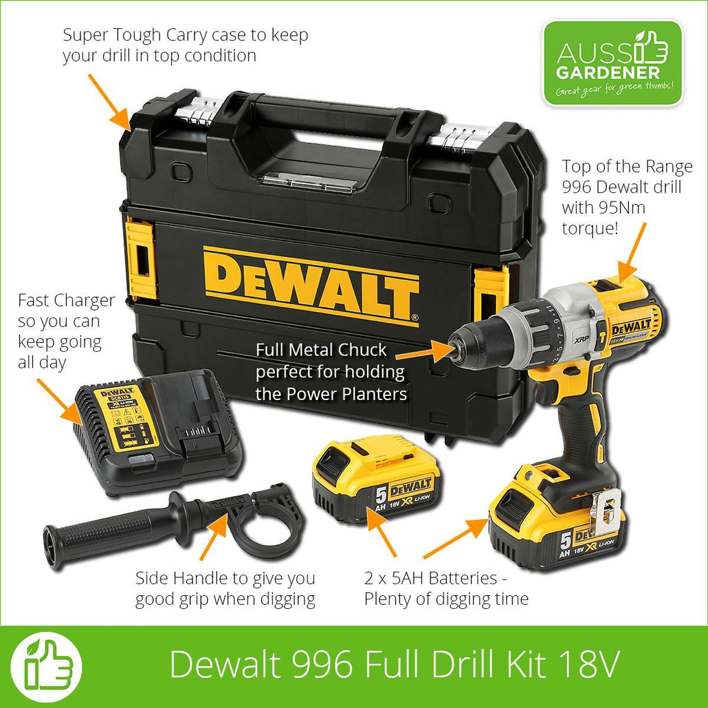 Dewalt 996 Top of the range Cordless Drill Kit