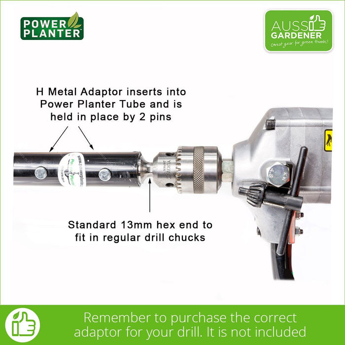 Power Planter 528THD - H Metal Adaptor
