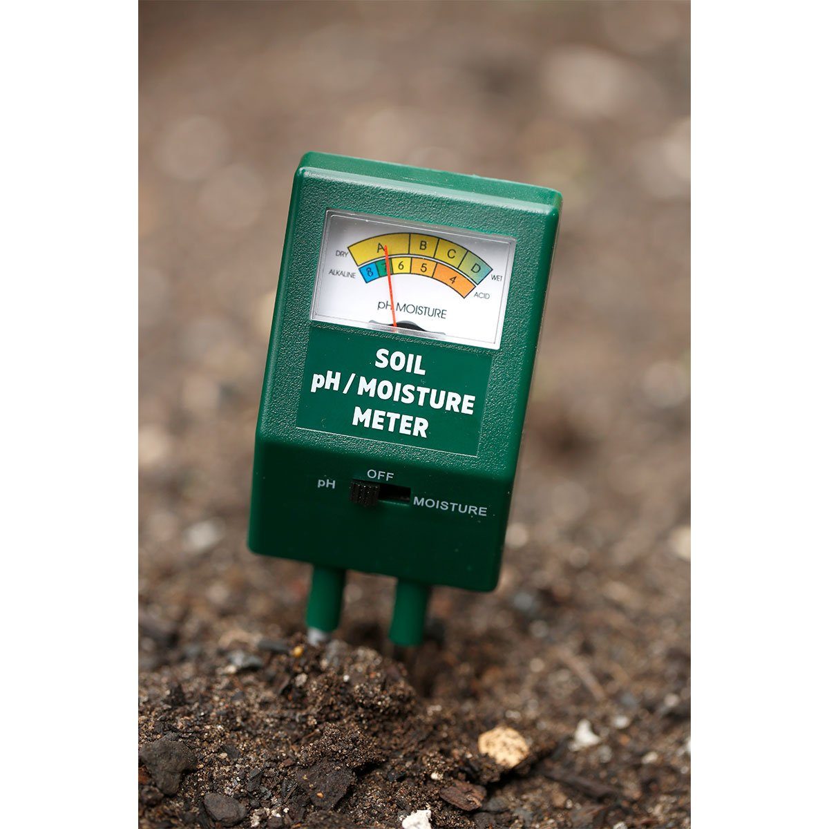 Aussie Gardener 2 in 1 pH & Soil Moisture Meter veggie growing Rapitech 