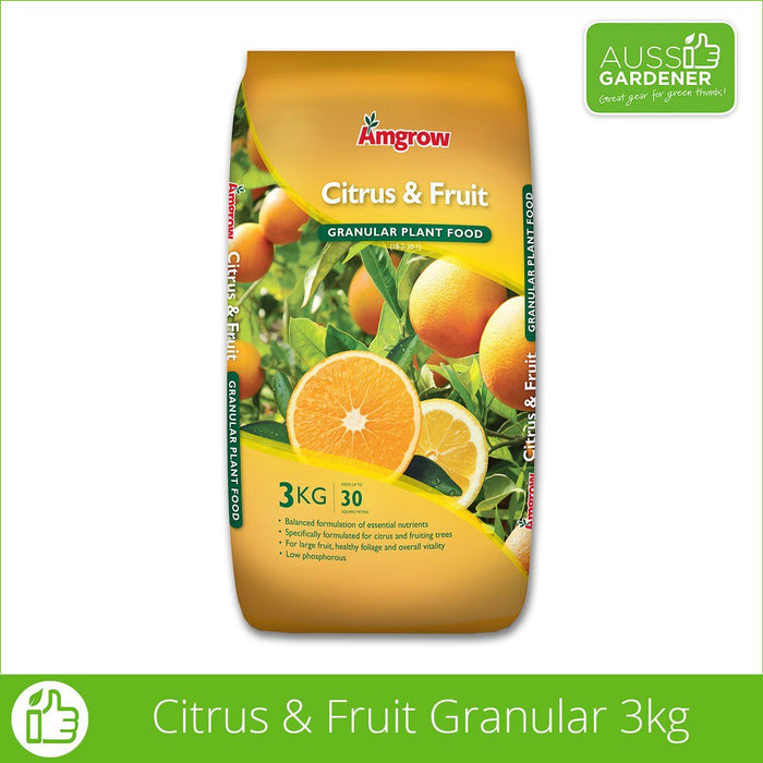 Amgrow Citrus & Fruit Granular Plant Food Amgrow 3Kg