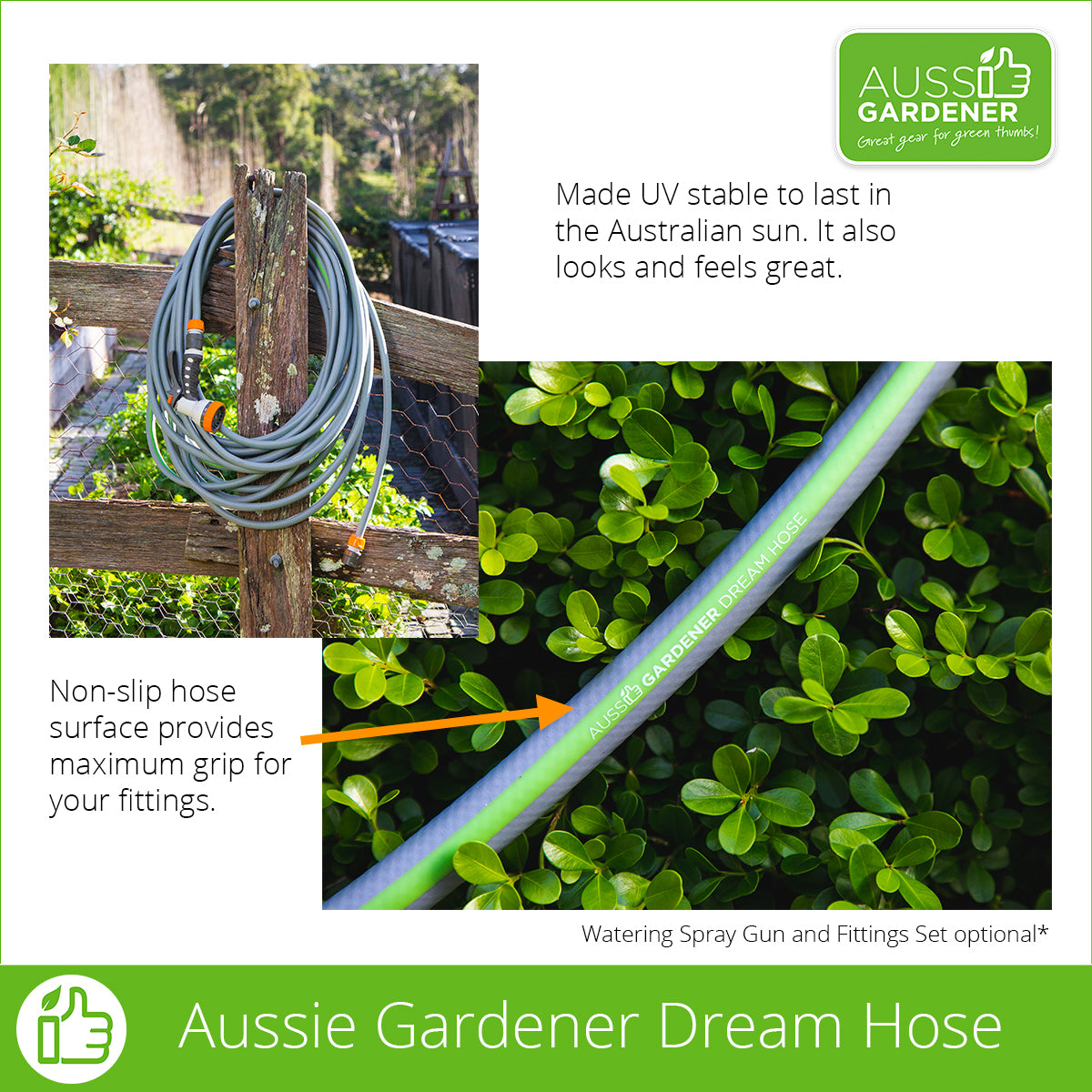 Aussie Gardener Dream Hose AGL Plastic 