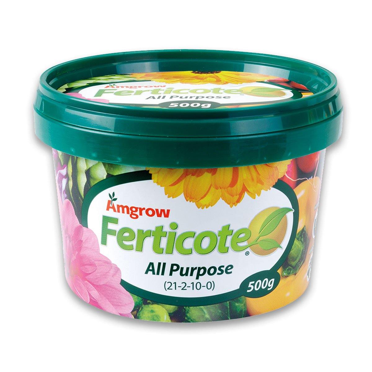 Amgrow Ferticote All Purpose - Slow Release Fertiliser fertilisers Tradeware 500g Tub 