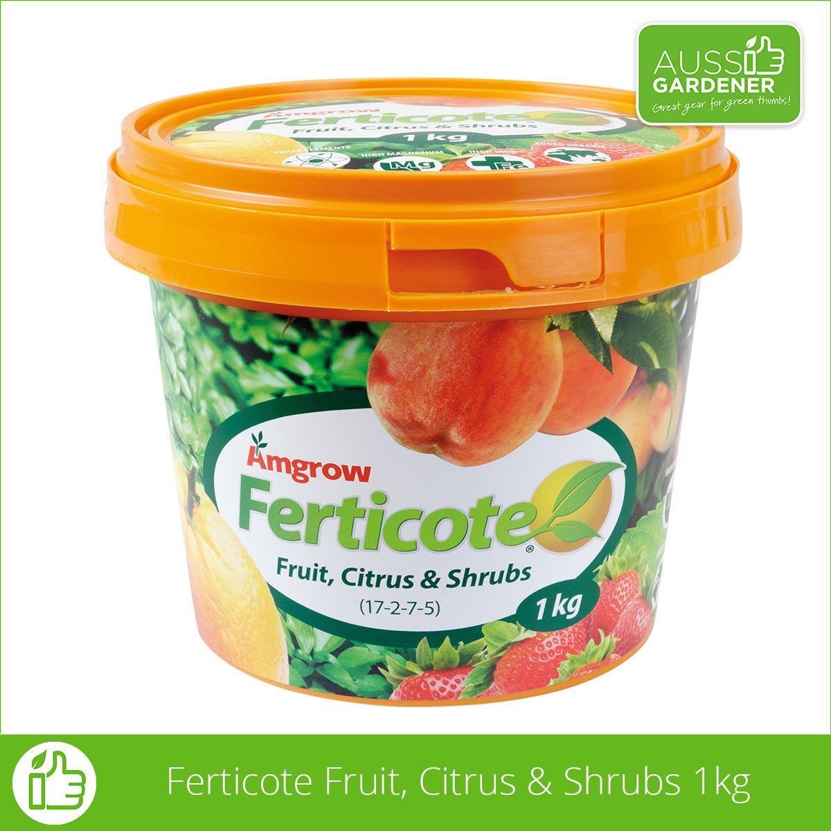 Amgrow Ferticote Fruit Citrus & Shrub Tub - Slow Release Fertiliser fertilisers Tradeware 