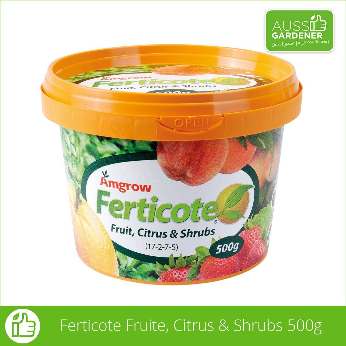 Amgrow Ferticote Fruit Citrus & Shrub Tub - Slow Release Fertiliser fertilisers Tradeware 