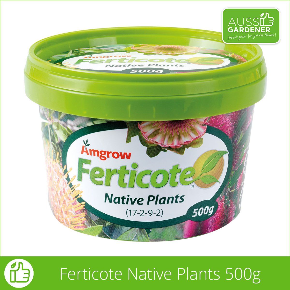 Amgrow Ferticote Native Tub - Slow Release Fertiliser fertilisers Tradeware 