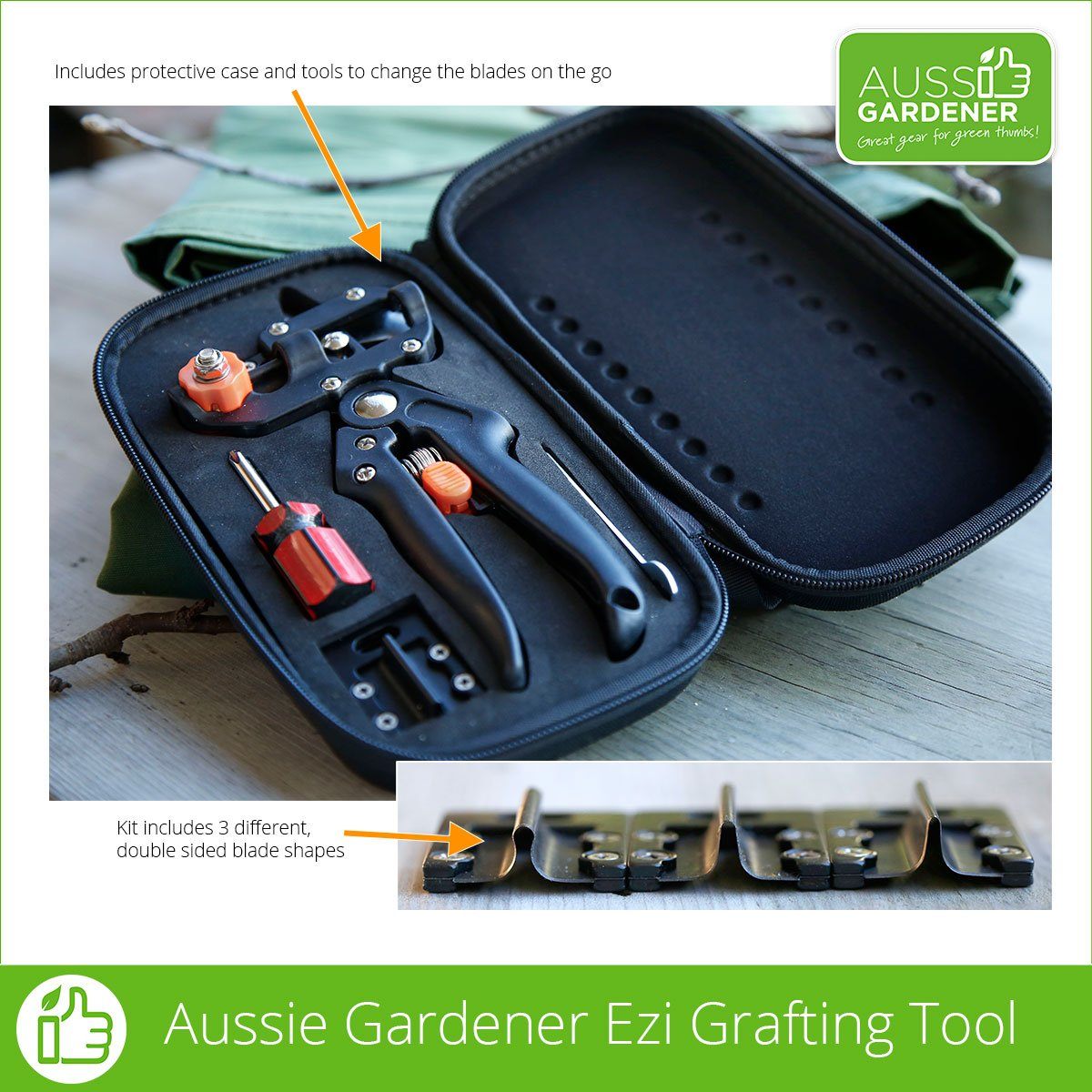 Aussie Gardener Ezi Grafting Tool garden tools Foshan Nanhai Oude Metal Products Co Ltd 