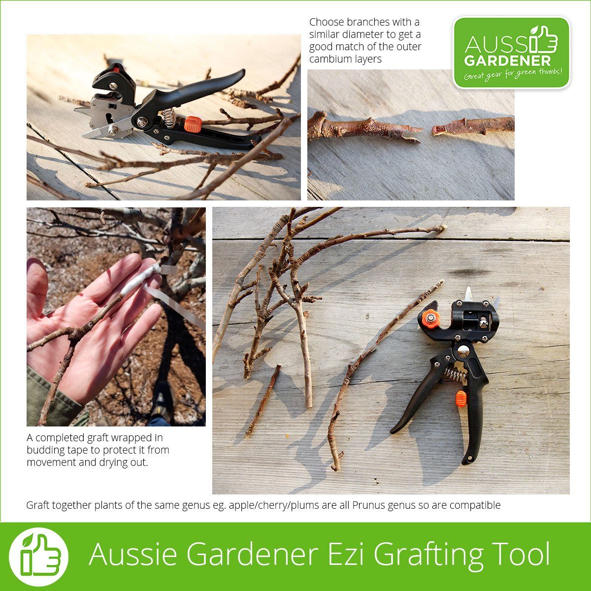 Aussie Gardener Ezi Grafting Tool garden tools Foshan Nanhai Oude Metal Products Co Ltd 