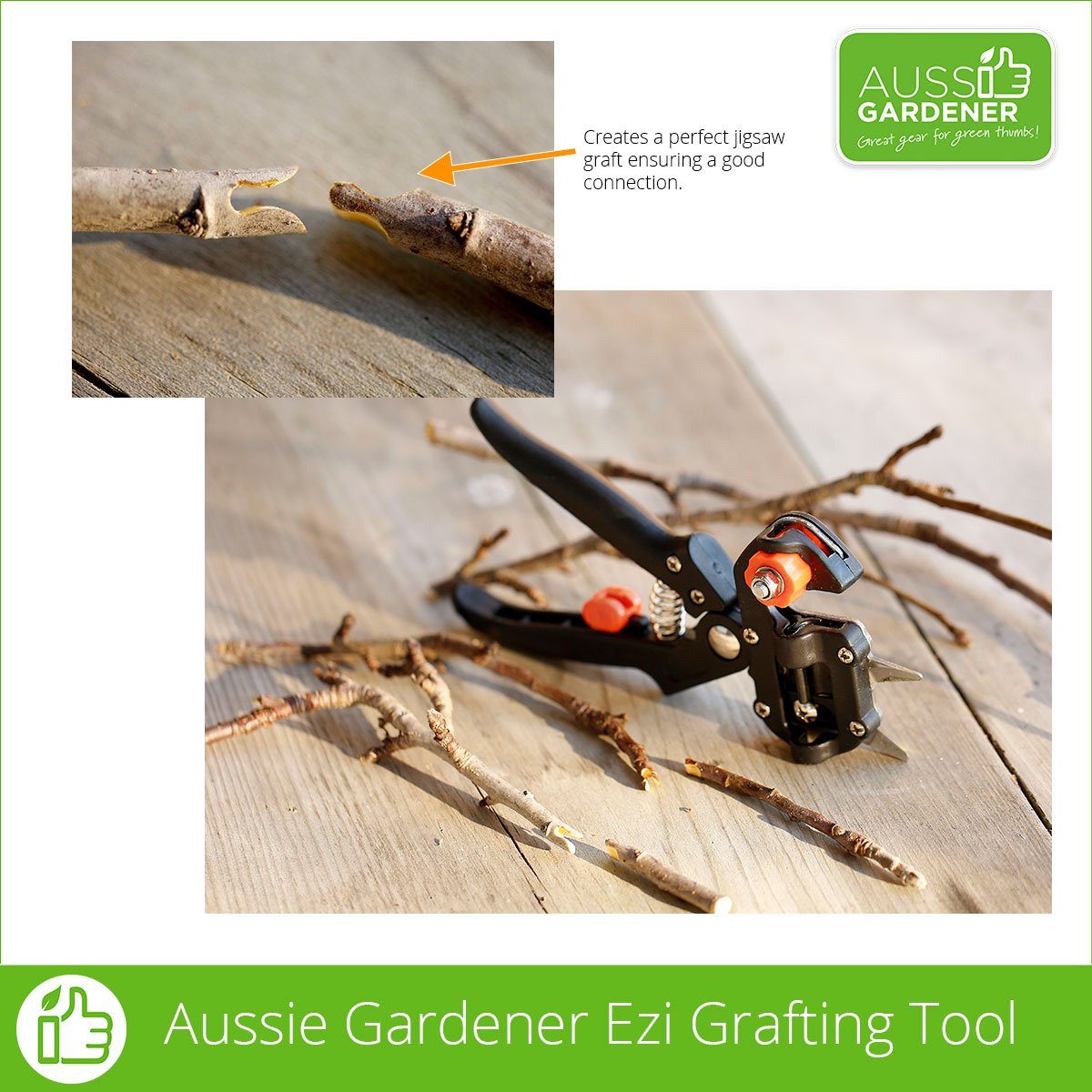 Aussie Gardener Ezi Grafting Tool garden tools Foshan Nanhai Oude Metal Products Co Ltd Ezi Grafting Tool 