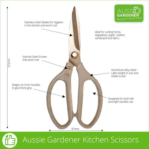 Aussie Gardener Kitchen Harvest Scissors garden tools Foshan Nanhai Oude Metal Products Co Ltd 