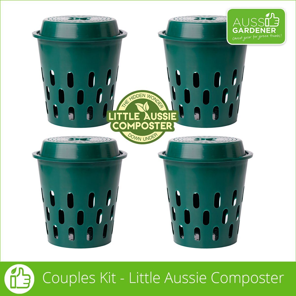 Little Aussie Composters - The hidden wonder down under. composter Direct Compost Solutions Pty Ltd 