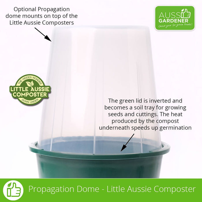 Little Aussie Composter Propagator Dome