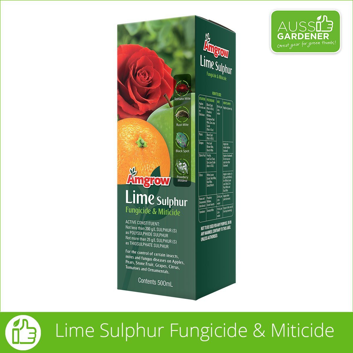 Amgrow Lime Sulphur Amgrow 500ml fertilisers AMGROW 