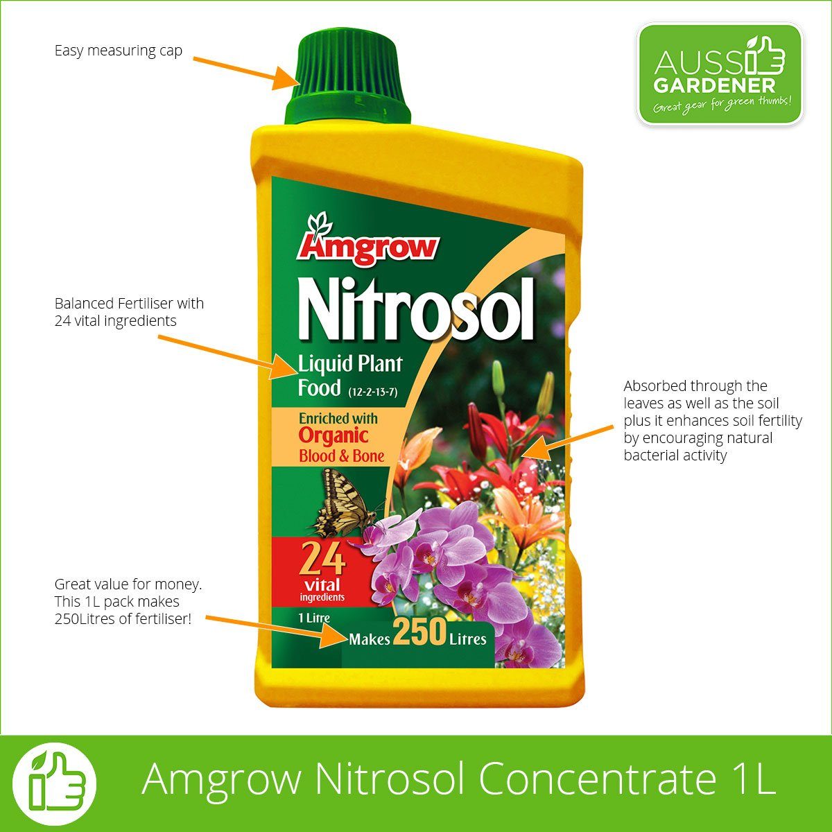 Amgrow Nitrosol fertilisers Tradeware 