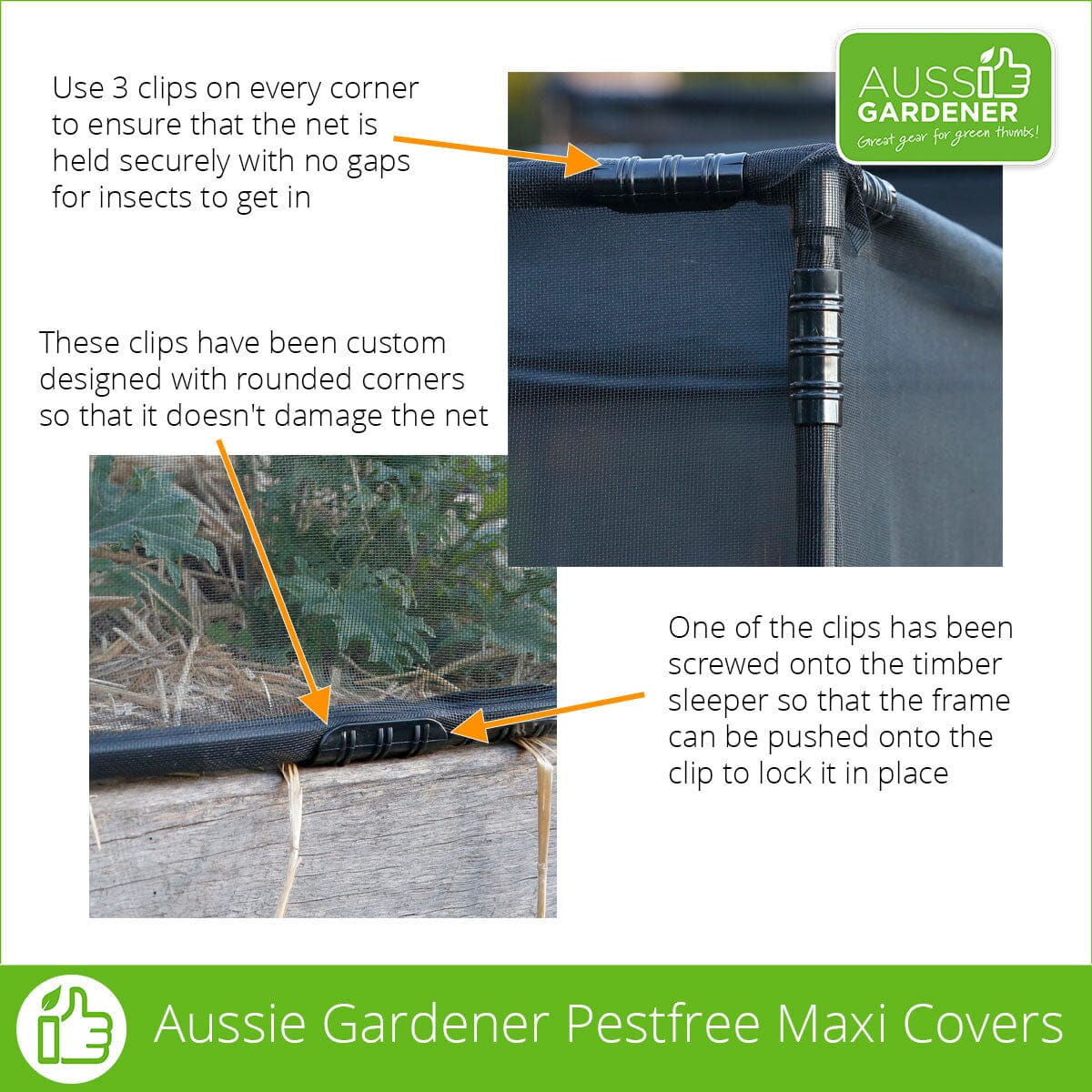 Aussie Gardener PestFree Maxi Cover (1m cube) Home & Garden Hymo Industry 
