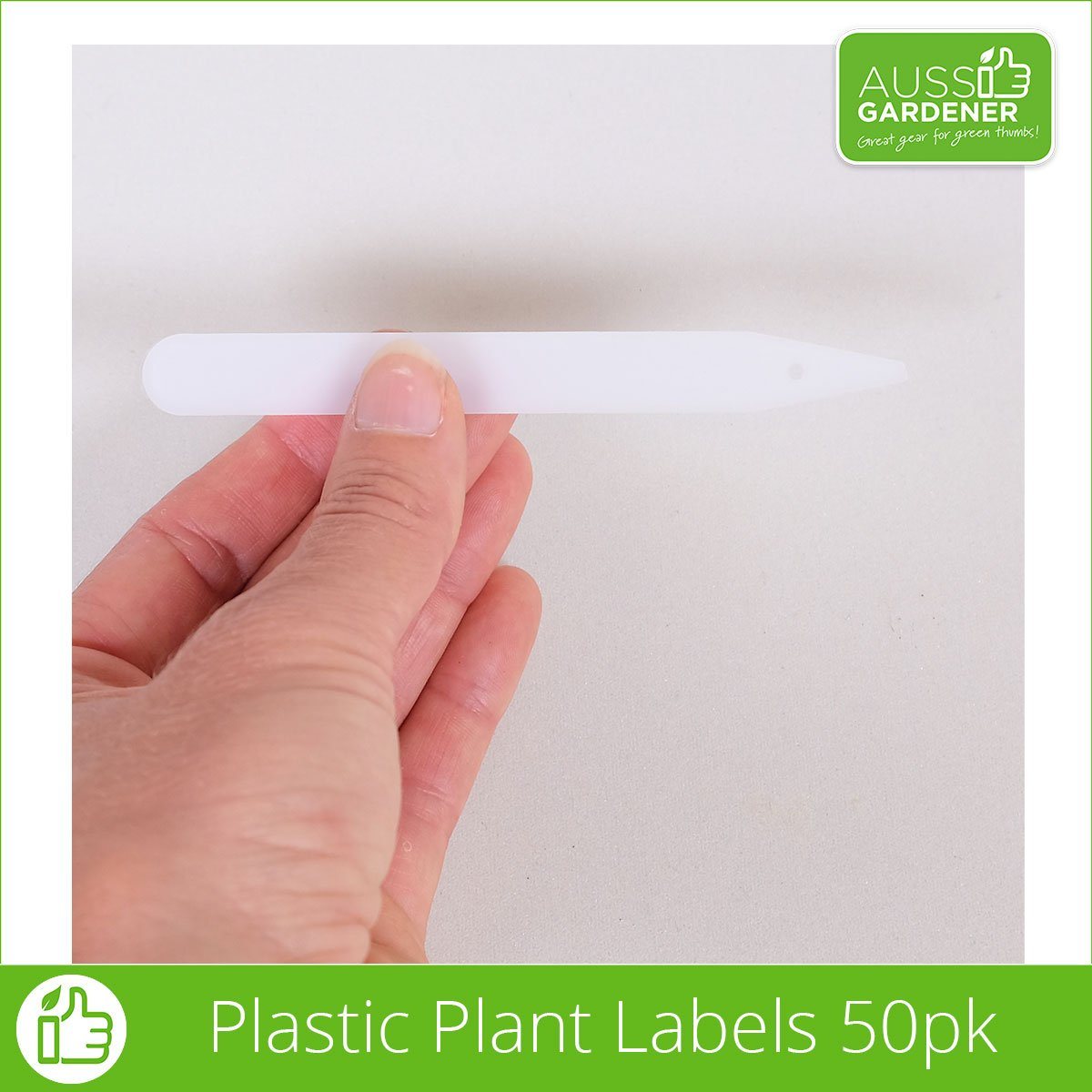 Aussie Gardener Plastic Plant Labels + Pencil 50pcs / Pack propagation Rapitech 