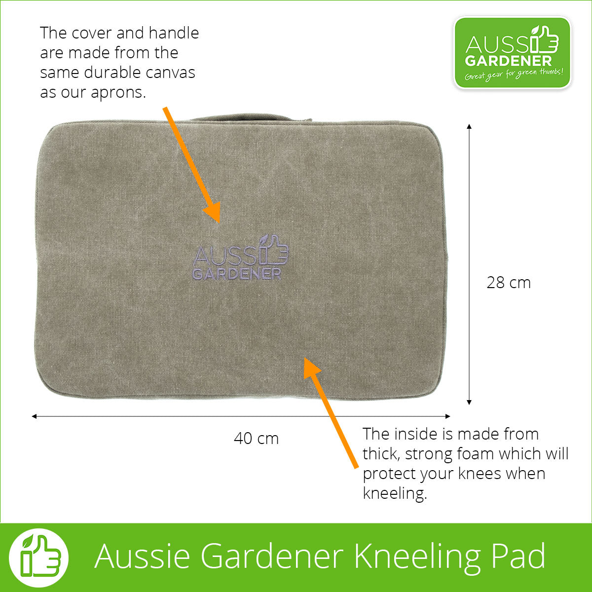 Aussie Gardener Kneeling Pad Home & Garden XINDASHENG ARTS CO LTD (Aprons) 