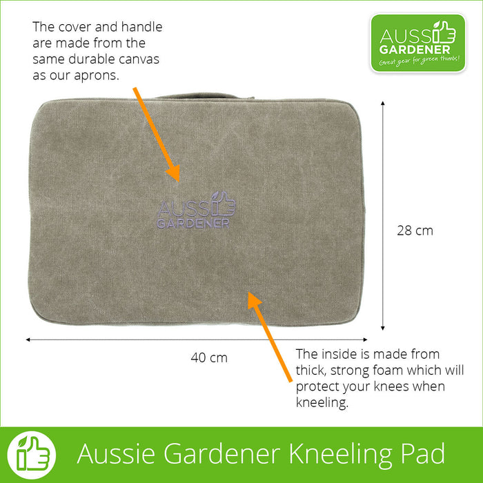 Durable, washable kneeling pad cover