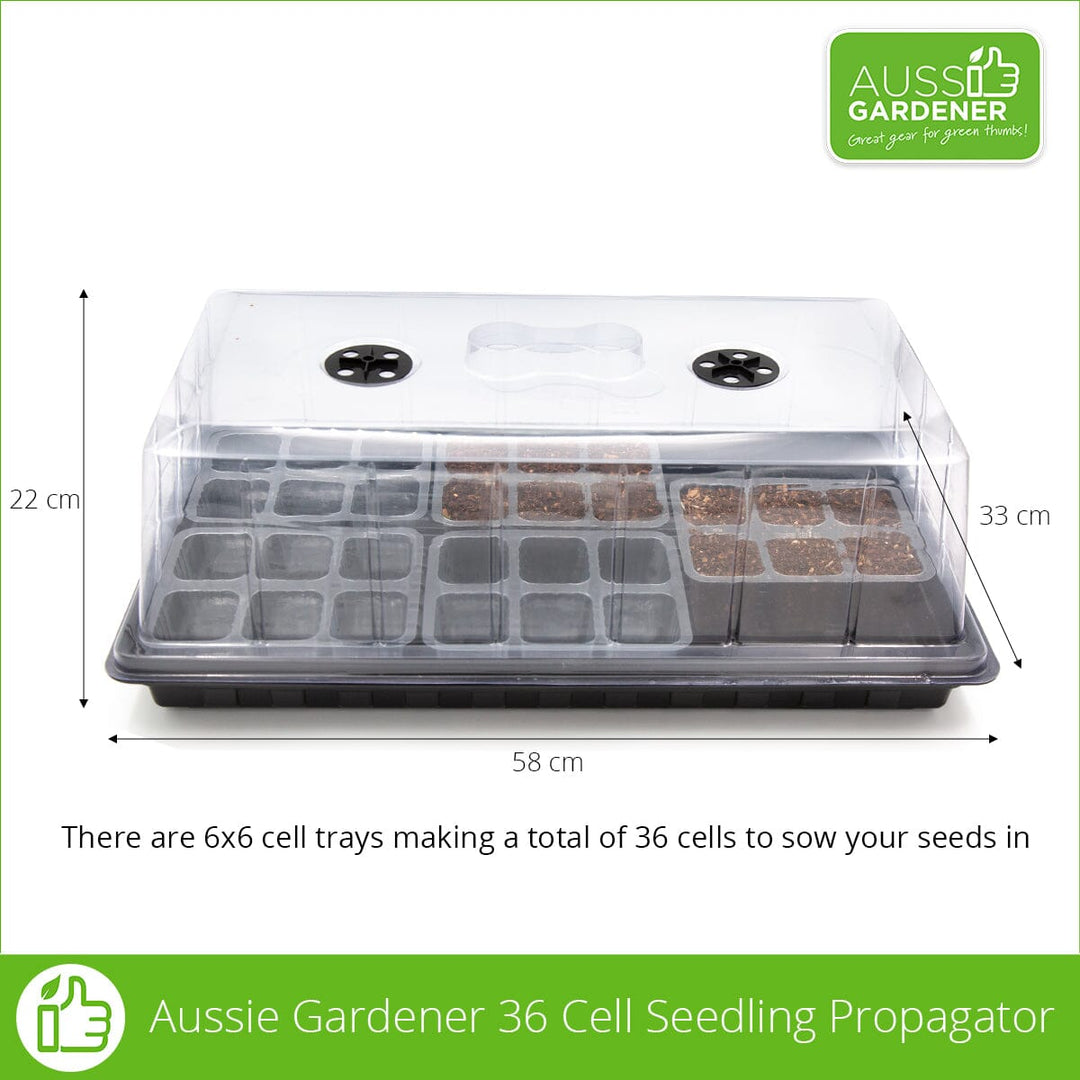 Aussie Gardener 36 Cell Seedling Propagator