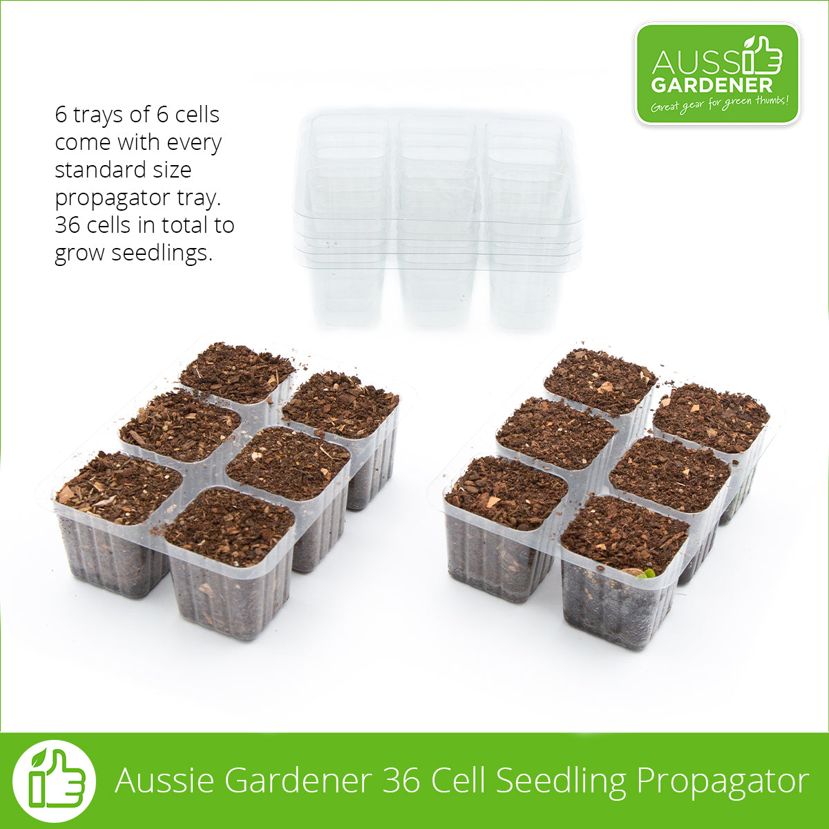 Aussie Gardener 36 Cell Seedling Propagator propagation Shen Zhen Hai Yi Plastic Products Co Ltd 