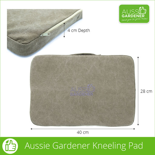 Size of kneeling pad