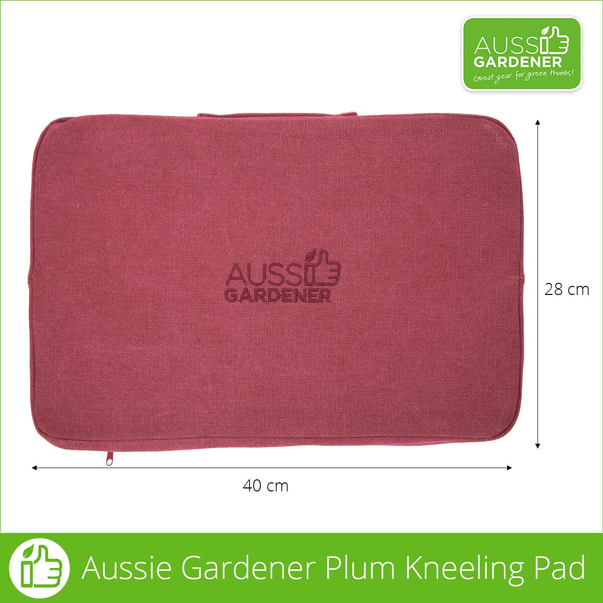 Aussie Gardener Kneeling Pad Home & Garden XINDASHENG ARTS CO LTD (Aprons) Plum Single 