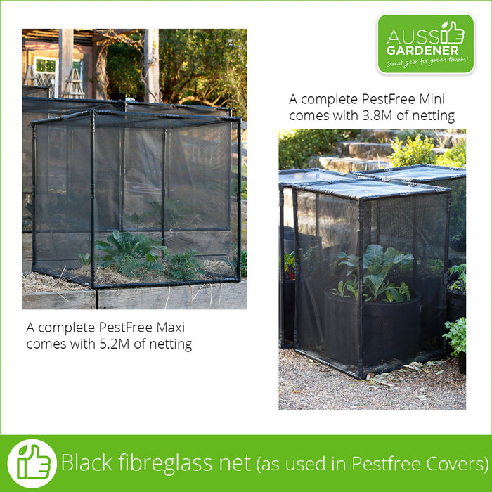 Black Fibreglass Net (as used in Pestfree Covers)