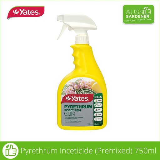 Picture showing a bottle of Yates Pyrethrum insect pest ready mixed spray