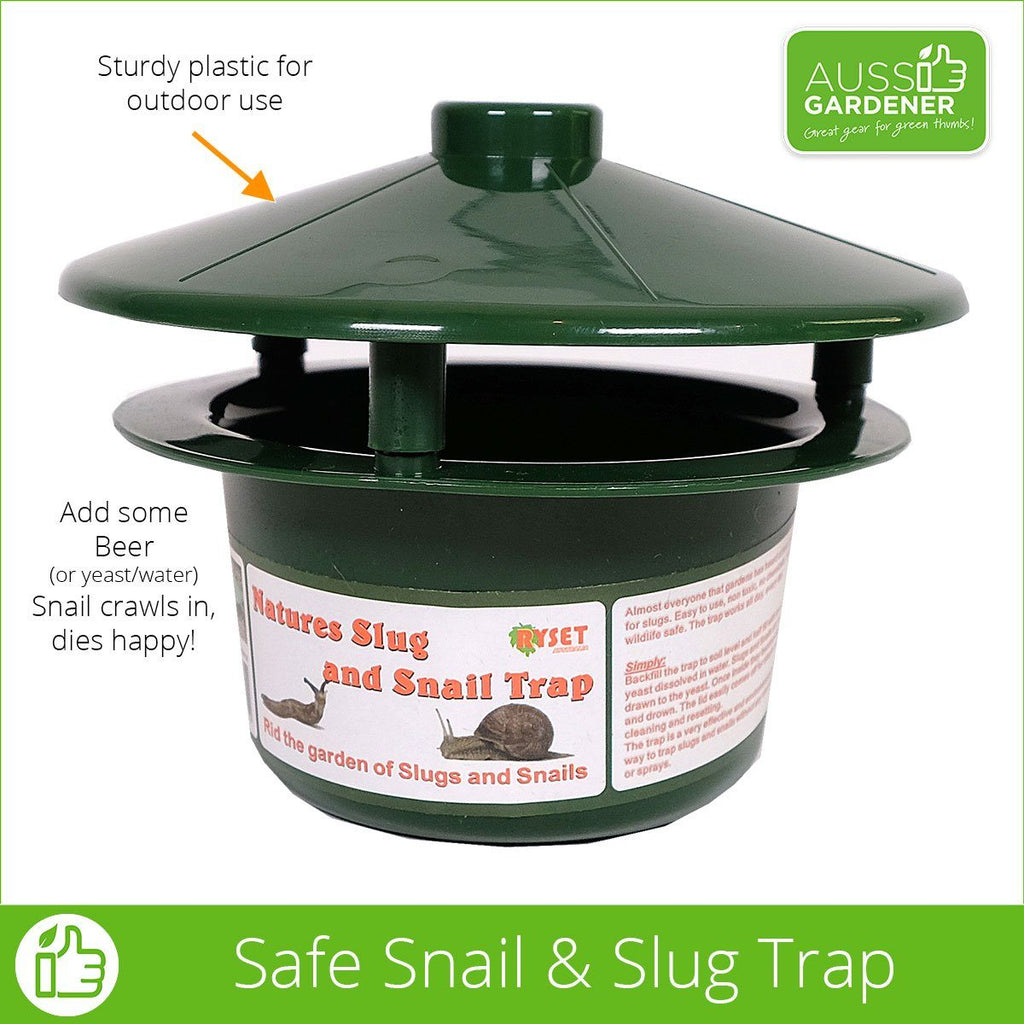 Slug and Snail Trap – Easy, Effective & Poison-Free! pest control RYSET 