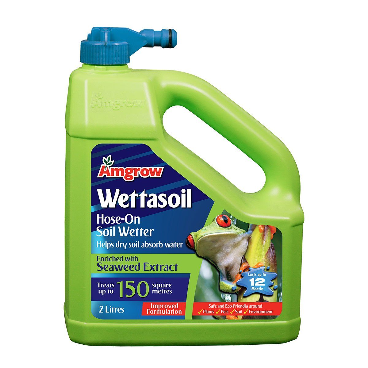 Amgrow Wettasoil with Seaweed Premixed 2L fertilisers Tradeware 