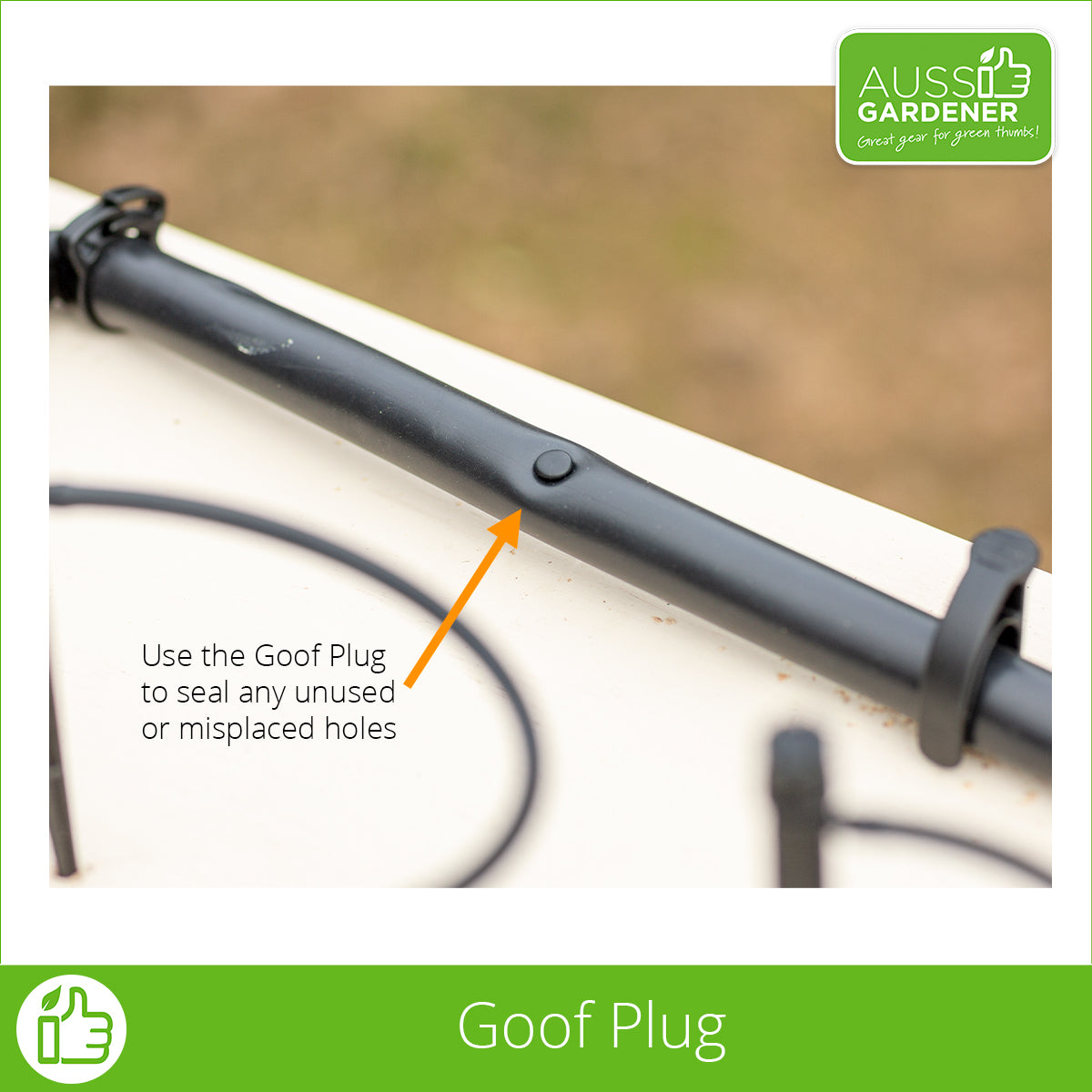 Goof Repair Plugs 4mm - Pack of 10 Irrigation Antelco 