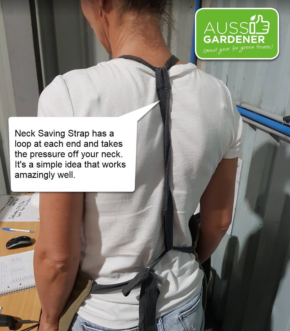 Apron Neck Saving Strap (This is included with current apron design) garden wear Aussie Gardener - Power Planter Australia 