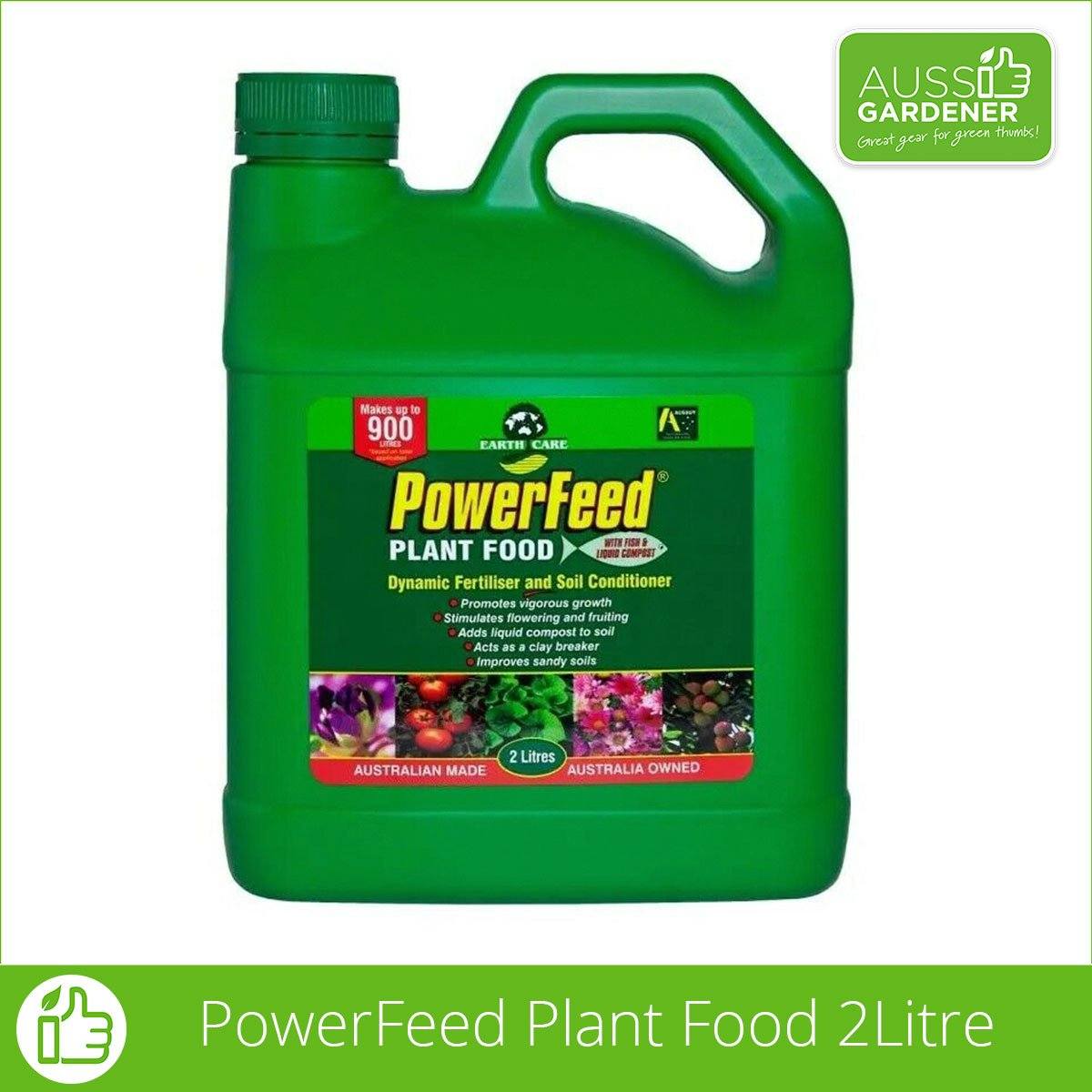 Powerfeed Organic Liquid Fertiliser Concentrate fertilisers Confast 2lt 