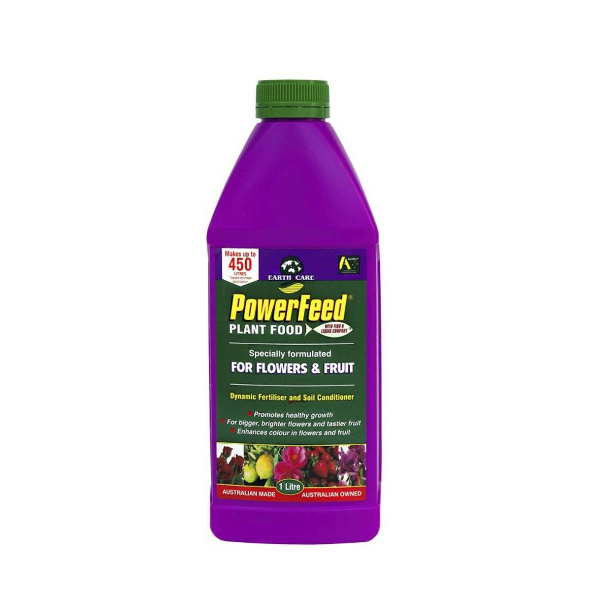 PowerFeed Fruit & Flowers 1lt Concentrate (purple) fertilisers Confast 